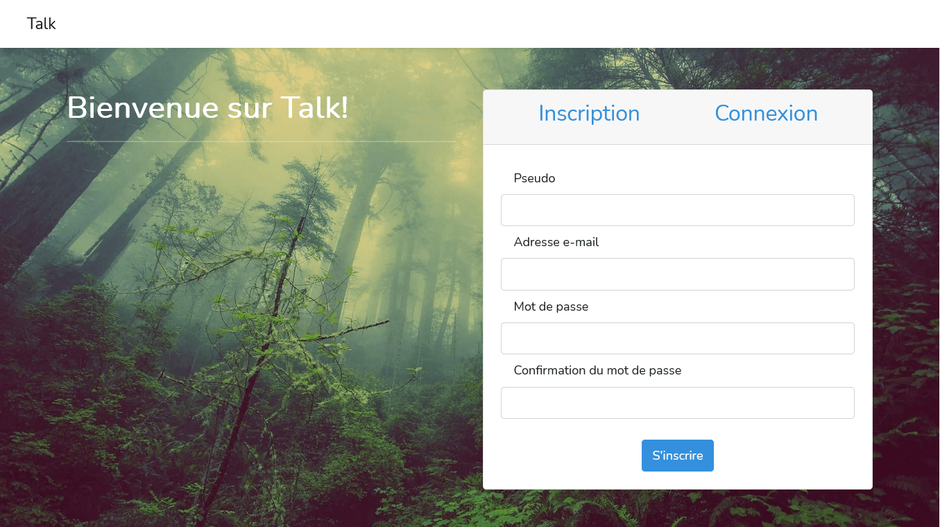 Talk - Messagerie